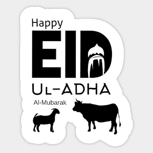 Happy EID AL-ADHA Mubarak Sticker